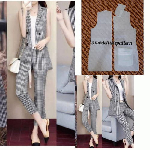 32款时装制版裁剪纸样 才智服装鞋帽的精巧艺术